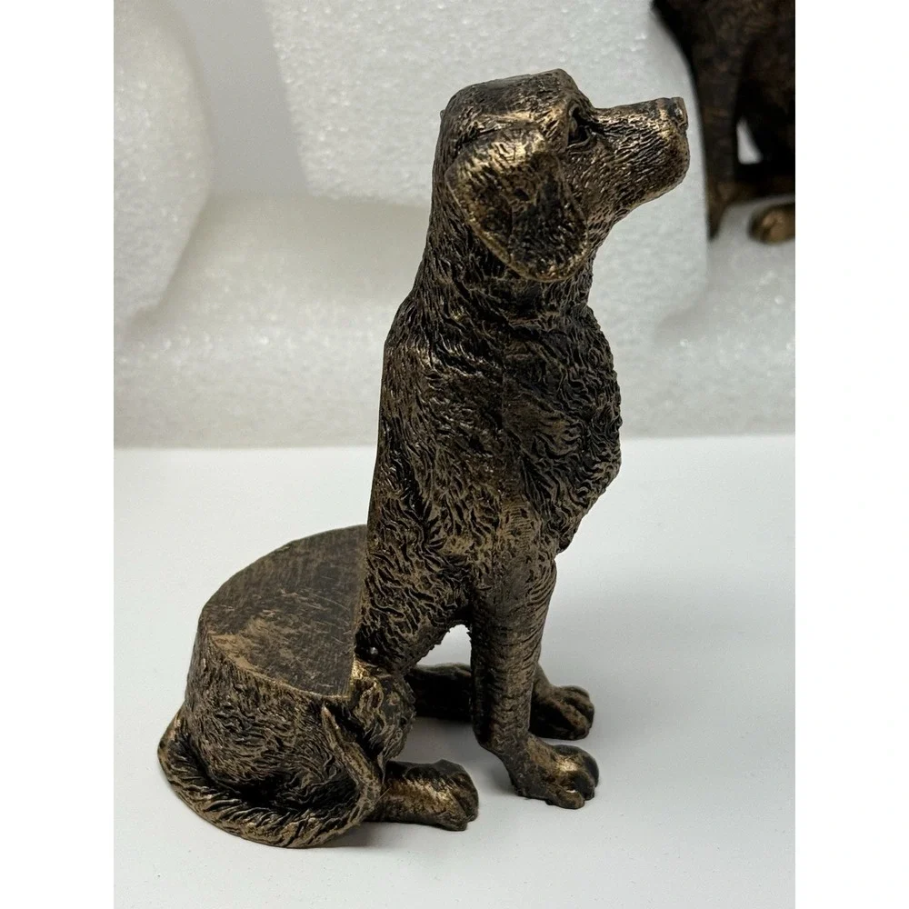Labrador Plant Pot Feet For Planters Antique Bronze 8.5CM X 5.5CM X 11.5CM